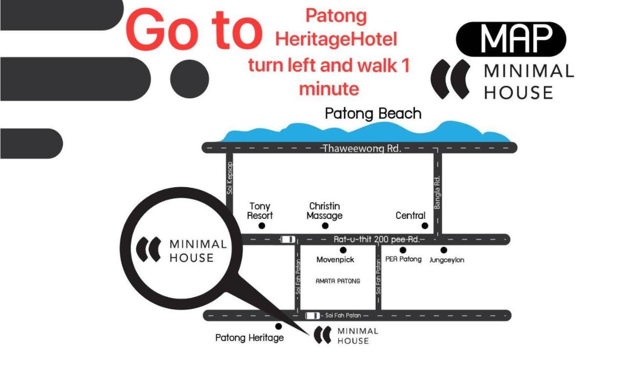 Хостел Minimal House Patong (Adults Only) Екстер'єр фото